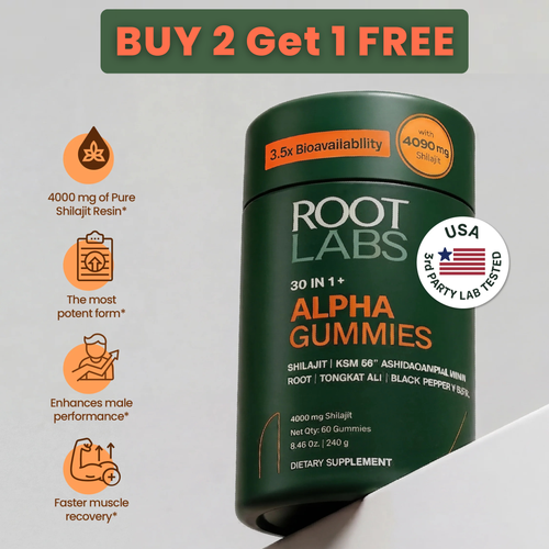 Alpha Gummies — The #1 Men's Vitality Gummy with Pure Himalayan Shilajit